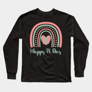 Happy pi day teachers clothing Long Sleeve T-Shirt